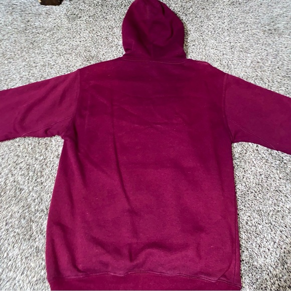 Burgundy Primitive Hoodie - Picture 2 of 2